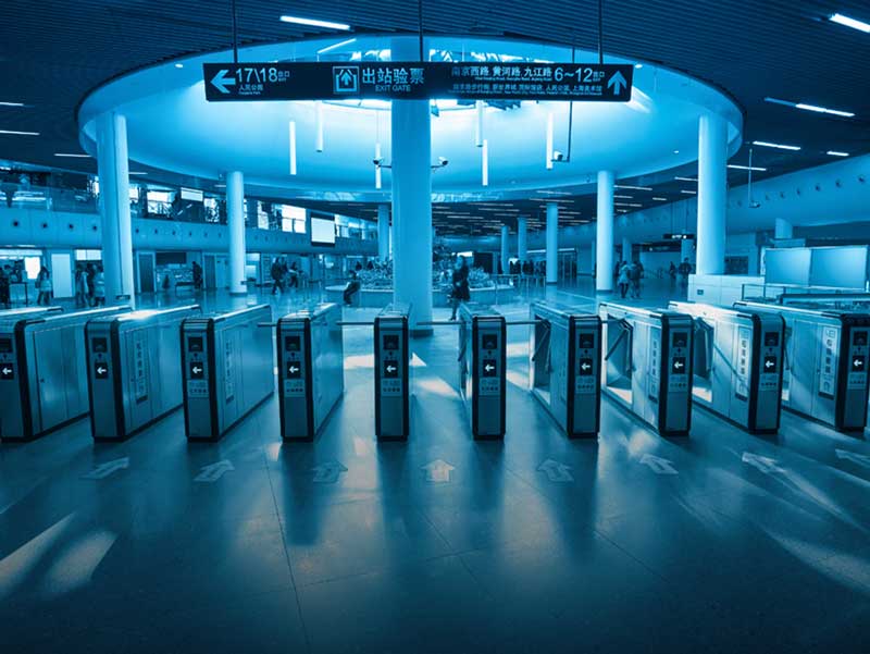 Biometric turnstiles
