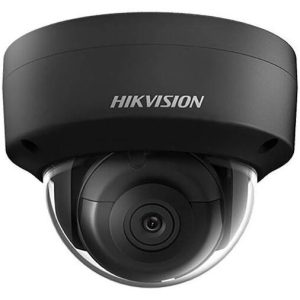 Hikvision 4MP IR Fixed Dome Network Black CCTV System 2.8mm