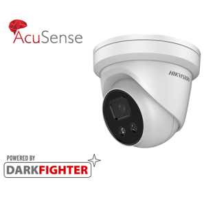 Hikvision 4MP Darkfighter AcuSense IR Fixed Turret System
