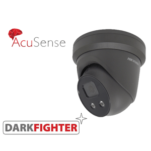 Hikvision 4K 2.8mm Black IR Fixed Turret System