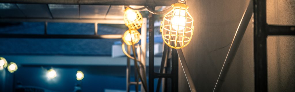 construction site lighting